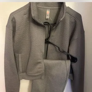 Mono B Women's Gray Sweat Set Size M thumbnail 1