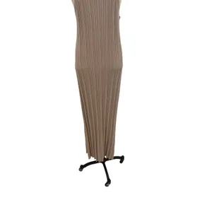 & Other Stories Rib Knit Sleeveless Midi Maxi Tank Dress Taupe‎ Medium thumbnail 11