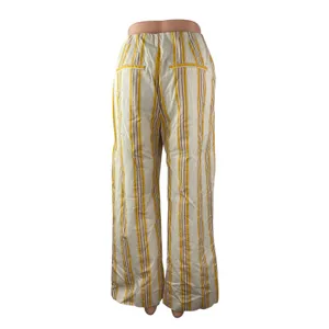 Abercrombie & Fitch Women's Stripe High Rise Palazzo Wide Leg Trousers Pants S thumbnail 4