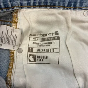 Carhartt Light Blue‎ men's Straight Leg Jeans 33x36 thumbnail 8