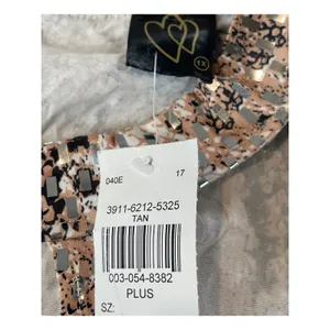 Only Hearts Bodysuit Size 1X Snake Print Mock Neck Keyhole Stretch NWT thumbnail 7