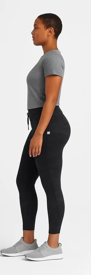 Vuori Daily Legging High Rise Drawstring Jogger in Black Camo Size XS thumbnail 1