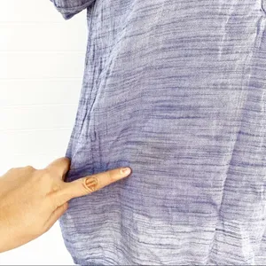 Canyon River Blues Button top Size Medium blue‎ chambray thumbnail 5