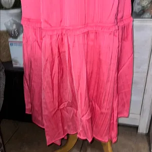 Anthropologie Elegant Pink Sleeveless Dress size 10 NWT thumbnail 6