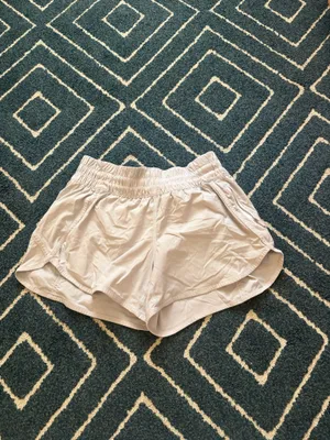 Lululemon Shorts Track That 3" White High-Rise thumbnail 2