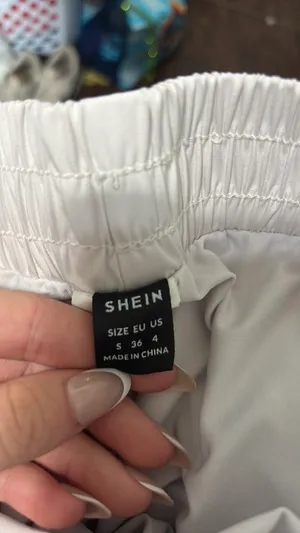 Shein White Athletic Shorts thumbnail 8
