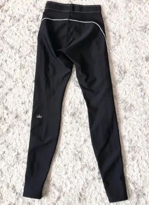 Alo Airlift High-Waist Suit Up Legging Black/White XS thumbnail 9