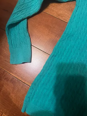 U.S. Polo Assn. Teal Ribbed Sweater thumbnail 4