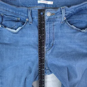 Levis Jeans Womens‎ 12M (33x32) Blue Classic Bootcut Denim Mid Rise Stretch Y2K thumbnail 11
