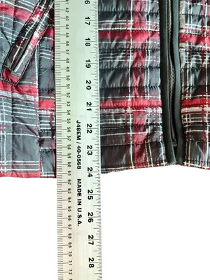 Tribal Women's Red, Black & Gray Vest thumbnail 6