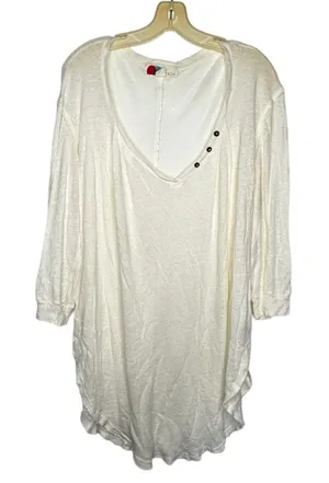 Free‎ People Beach Organic Cotton Oversized Top thumbnail 1