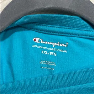 Champion Women's Short Sleeve Tee - Aqua Blue thumbnail 3