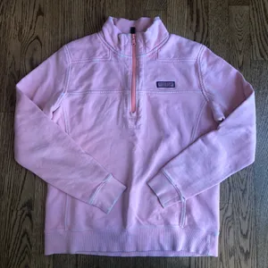Vineyard Vines 1/4 Quarter Zip Pullover Pink thumbnail 1