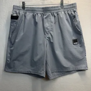 These Thrill Performance athletic shorts‎ feature a lightweight grey fabric Gray Size L thumbnail 1