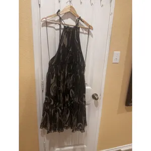 Calvin Klein NWT Banana Republic Marble Halter MIDI Dress - sz XL New With Tags thumbnail 2
