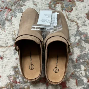 Hush Puppies NWT Silvia Mule Brand New Sample Shoe Size 7 Neutral Tan Beige Clog thumbnail 5