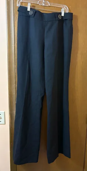 Tory Burch Black Wool Trousers thumbnail 1