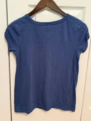 Free People We The Free Clare Tee in Blue thumbnail 3