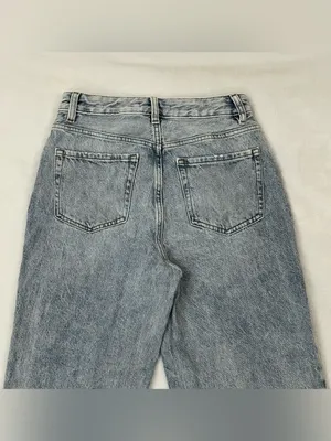 PacSun 90s Boyfriend Light Blue Wash Baggy Straight Leg Denim Jeans Women 26x32 thumbnail 11