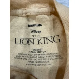 Disney Lion King Nala Graphic T Shirt Tan Cartoon Movie Tee Adult M thumbnail 3