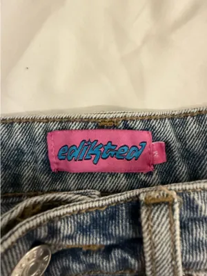 Edikted Denim Mini Skirt thumbnail 3