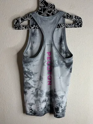 Lululemon Swiftly x Peloton Tech Tank 2.0 Wash Shibori Stripe Grey thumbnail 3