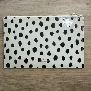 Kate Spade patten black pocket clutch set thumbnail 6