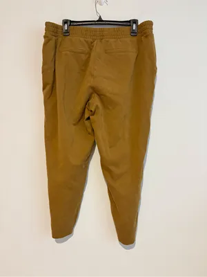 A new Day Seam Crop Sweat Pants Mustard Yellow XL thumbnail 3