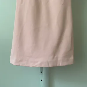 STAUD Dainty Coquette Bow Back Square Neck Mini Dress 4 Pink thumbnail 3