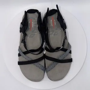 Merrell Terran Ari Lattice Sandals Black Strappy Hiking Outdoor Womens 8 J55318 thumbnail 6