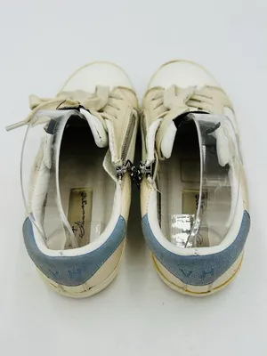 VINTAGE HAVANA Women’s Lulu Fashion Sneakers White Blush Gold Sz 5 Side Zip thumbnail 8
