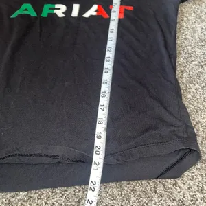 Ariat Women’s Graphic T-Shirt – Black / Mexico Flag Logo (Size XS) thumbnail 3