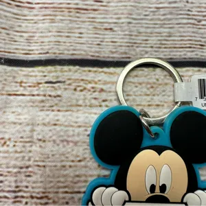Disney Mickey Keychain Florida license plate plastic NEW thumbnail 9