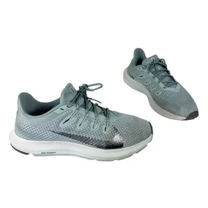 Nike Quest 2 Athletic Running Shoes Sz 7.5 Blue Green thumbnail 3