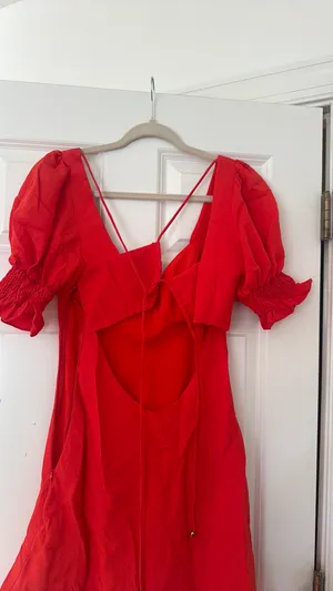 Hello Molly Mini Dress Red thumbnail 2