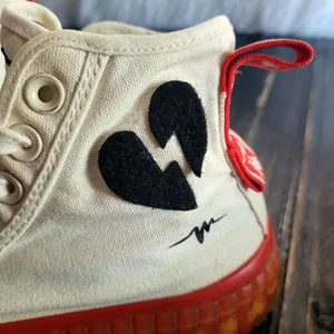 Kappa "Dont Break My Heart" High Top Shoes Size 5.5 thumbnail 9