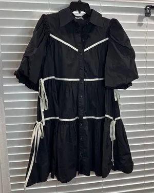 Vestique Dress with tie detail thumbnail 1