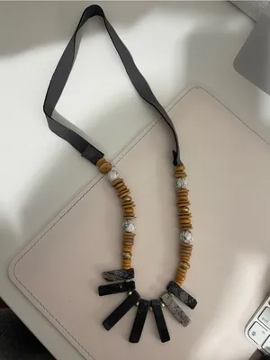 handcrafted necklace similar to twine & twig thumbnail 3
