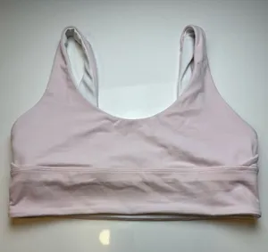 Lululemon Align reversible bra, white/pink Size 10‎ thumbnail 1