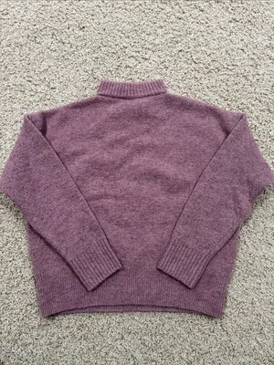 Madewell Dillon Sweater – Size Medium – Dusty Mauve thumbnail 4