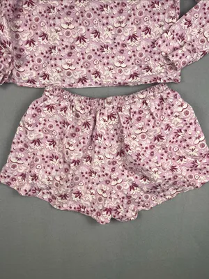 For Days Floral Pajama Set in organic cotton Size: Medium thumbnail 5