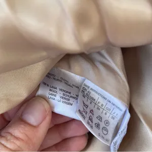 MaxMara Wool Belted Trench Coat 2 thumbnail 6