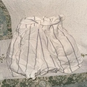 NWOT Wilfred by Aritzia 100% Linen Striped Shorts‎ Size 4 thumbnail 2