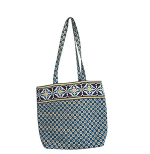 Quilted Cloth Tote Bag thumbnail 1