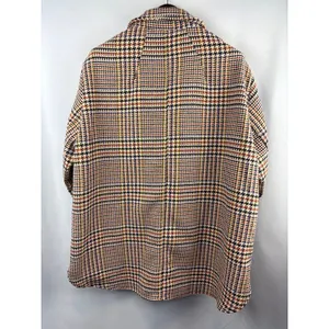 Women’s Ulla Popken Size 1X Multicolored Houndstooth Jacket thumbnail 4