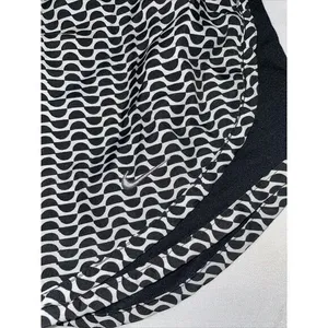 Nike Dri-Fit Running Athletic Women's Black‎ White Shorts Size XS thumbnail 2