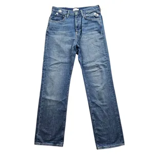 7 For All Mankind Easy Straight Floral Embroidered Denim Jeans Womens 26 thumbnail 2