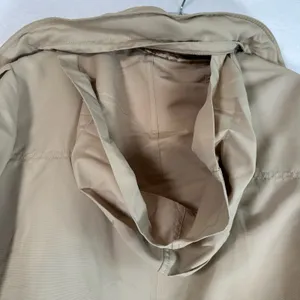 RZ Rachel Zoe Tan Khaki Double Breasted Trench Coat Jacket Womens XL Lined thumbnail 8