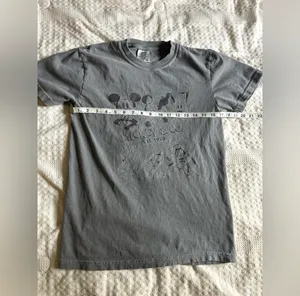 Comfort Colors Disney Graphic Tee Small Gray Garment Dyed thumbnail 6