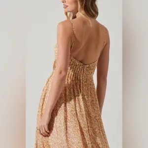 ASTR the Label Floral Print Pleated Midi Dress thumbnail 12